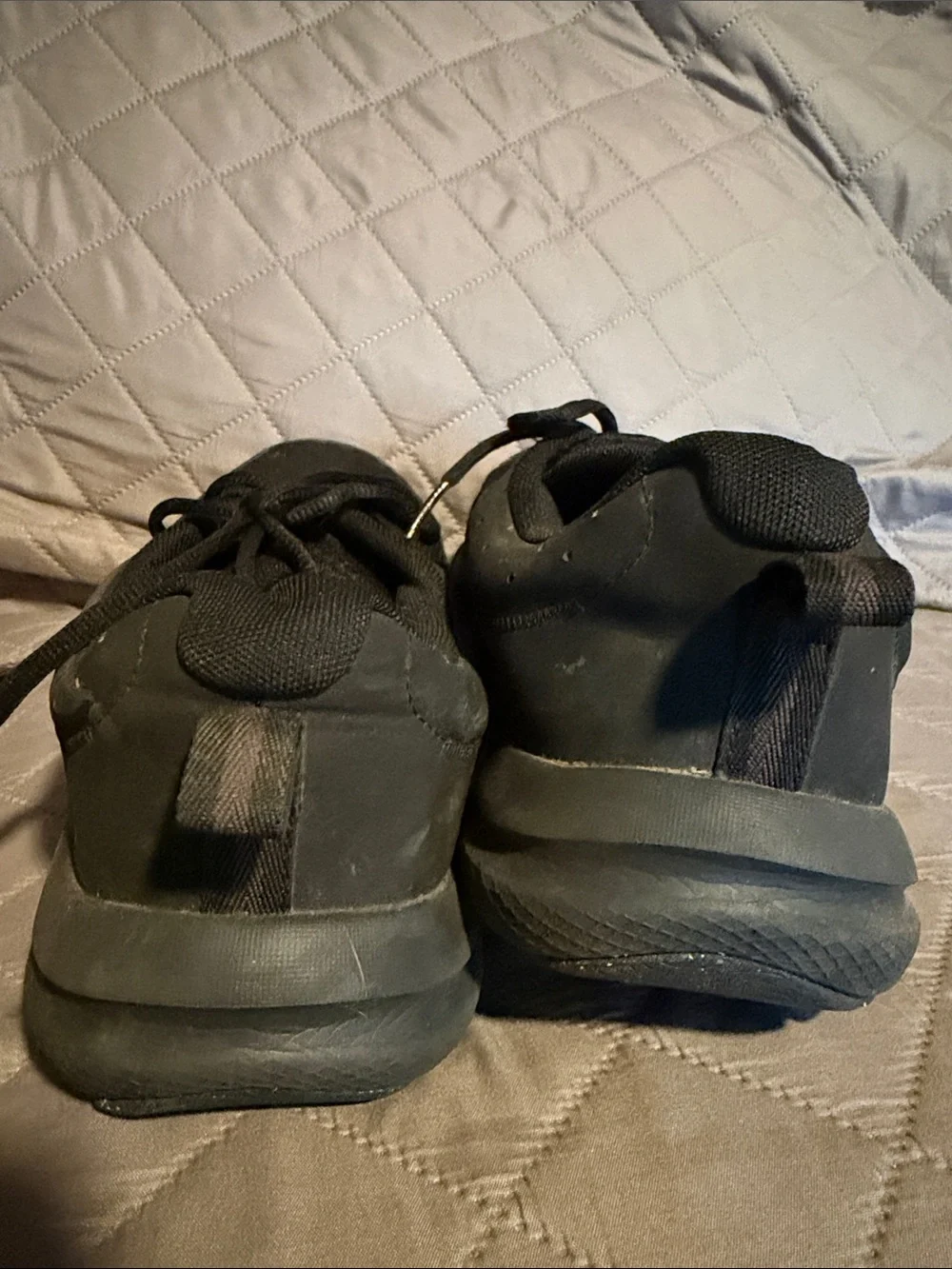 Under Armour Black Men's Low-Top Athletic Sneakers
